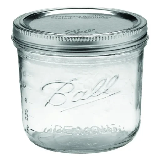 Ball Wide Mouth Mason Jar 16 oz 12 pk