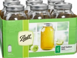 Ball Wide Mouth Mason Jar 64 oz 6 pk