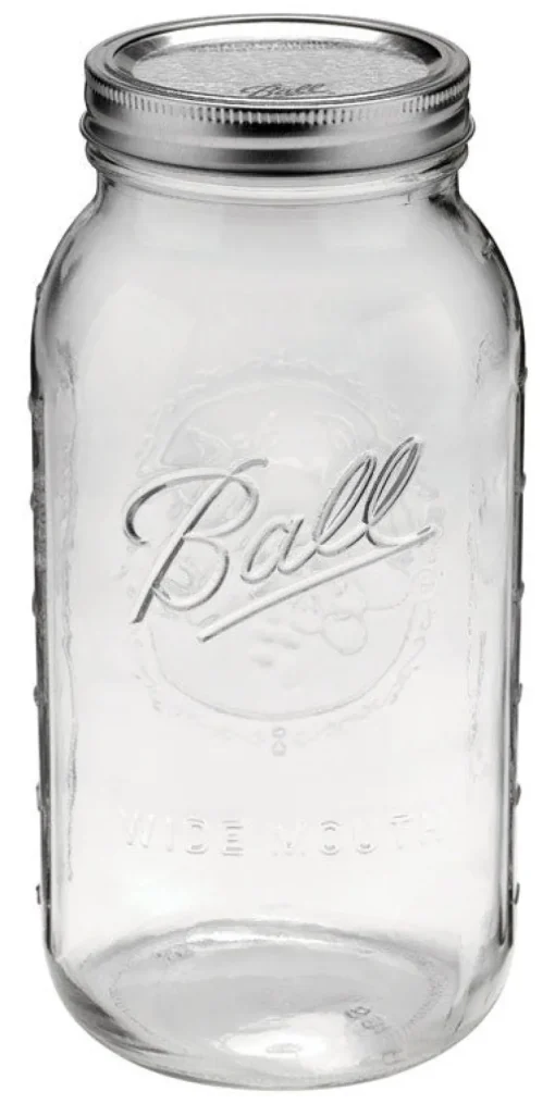 Ball Wide Mouth Mason Jar 64 oz 6 pk
