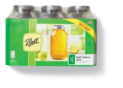 Ball Wide Mouth Mason Jar 64 oz 6 pk