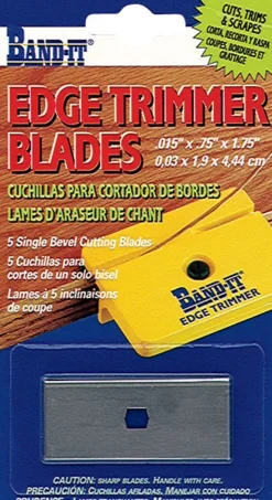 Band-It Edge Trimmer Replacement Blades 1.75 L x 0.75 W x 0.015 Thick in.