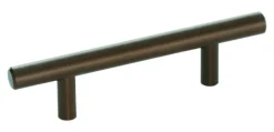 BAR PULL 3" CARAMEL BRNZ