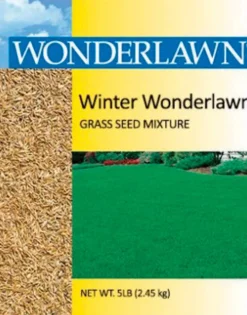 Barenbrug Winter Wonderlawn Italian/Perennial Ryegrass Partial Shade/Sun Grass Seed 5 lb