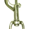 Baron 5/8 in. D X 3-1/2 in. L Nickel-Plated Steel Bolt Snap 10 lb