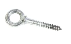 Baron 1/2 in. X 3-1/4 in. L Hot Dipped Galvanized Steel Lag Thread Eyebolt Nut Included