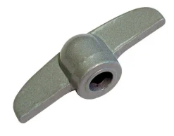 Barton Kramer 2.75 in. L Gray Die-Cast Handle for Jalousie Window 1 pk