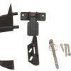 Barton Kramer 4 in. L Powder Coated Bronze Aluminum Patio Door Handle Set
