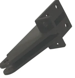 Barton Kramer Bronze Plastic Jamb Bracket 1.125 in. L X 1.62 in. H 1 pk