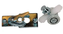Barton Kramer Chrome Silver Steel Closet Door Hanger Set 1 pk