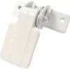 Barton Kramer Satin White Aluminum Door Latch 1 pk