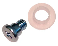 Barton Kramer Silver Aluminum Window Bolt 1/2 in. L X 0.43 in. H 1 pk
