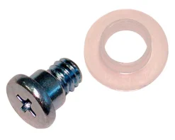 Barton Kramer Silver Aluminum Window Bolt 1/2 in. L X 0.43 in. H 1 pk