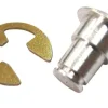 Barton Kramer Silver Aluminum Large Rivet And E Ring 3 pk