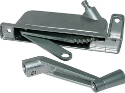 Barton Kramer Silver Aluminum Right Awning Window Operator For Nu-Air