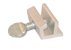 Barton Kramer Silver Aluminum Window Lock 1 pk