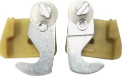 Barton Kramer Silver Nylon Window Lock 1 pk