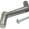Barton Kramer Silver Zinc Crank Handle