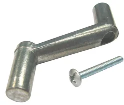 Barton Kramer Silver Zinc Crank Handle