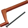 Barton Kramer Tan Plastic Window Crank Handle 3/8 Dia. x 3 L x 0.5 W in.