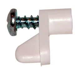 Barton Kramer White Nylon Screen Clip 1 pk