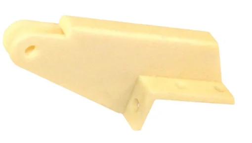 Barton Kramer White Plastic Jamb Bracket 1.125 in. L X 1.62 in. H 1 pk