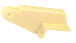Barton Kramer White Plastic Jamb Bracket 1.125 in. L X 1.62 in. H 1 pk