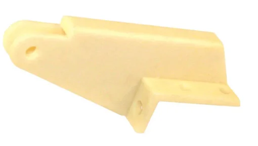 Barton Kramer White Plastic Jamb Bracket 1.125 in. L X 1.62 in. H 1 pk