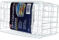 BASKET WHITE STEEL