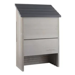 BAT HOUSE WOOD GRAY
