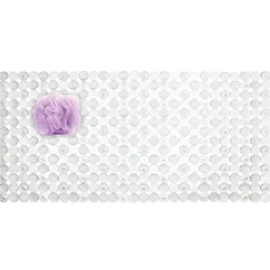 BATH MAT ORBZ CLR 27X14"