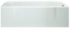 BATHTUB RIGHT WHT 55GAL