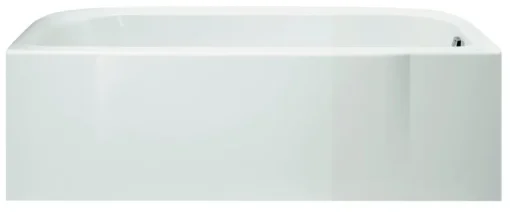 BATHTUB RIGHT WHT 55GAL
