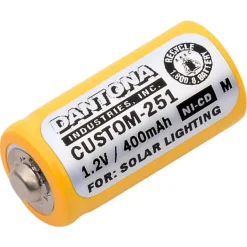 BATTERY SOLAR 2/3 AA