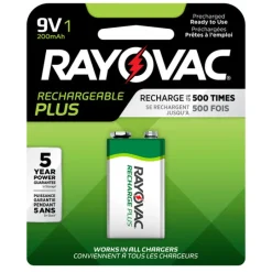 BATTERY 9V RECHARGEPLUS
