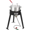 Bayou Classic 41000 BTU Aluminum Fish Fryer Kit 10 qt