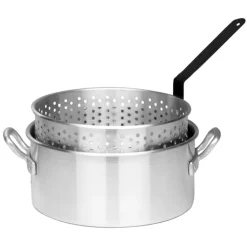Bayou Classic Aluminum Deep Fryer Pot 10 qt 5.38 in. L X 12 in. W 1 pk