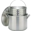 Bayou Classic Aluminum Grill Stockpot with Basket 80 qt 1 pk