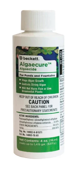 Beckett Algaecure Algaecide 4 oz.