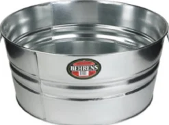 Behrens 16-3/4 gal Steel Tub Round
