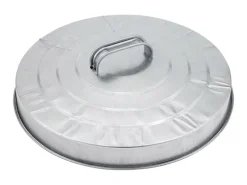 Behrens Galvanized Steel 6 gal Garbage Can Lid