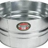 Behrens High Grade Steel 2gs 15 Gal Silver Galvanized Steel Round Tub