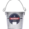 Behrens Hot Dipped 2 qt Galvanized Pail Gray