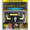 Bell & Howell Bionic Light Motion-Sensing Solar Powered LED Gray Security Light