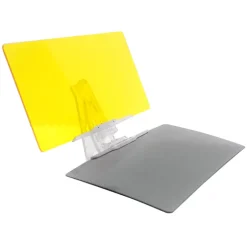 Bell and Howell TacVisor Day & Night 2-In-1 Acrylic Car Glare Blocker 11.85 x 6.5 in.