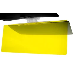 Bell and Howell TacVisor Day & Night 2-In-1 Acrylic Car Glare Blocker 11.85 x 6.5 in.