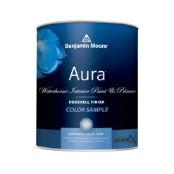 Benjamin Moore Aura Eggshell Base 2 Acrylic Latex Paint and Primer 1 pt. (Pack of 6)