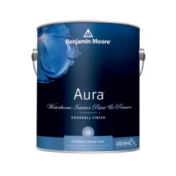 Benjamin Moore Aura Eggshell Base 4 Acrylic Latex Paint and Primer 1 pt. (Pack of 6)