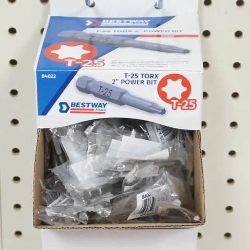 Best Way Tools Torx T25 in. X 2 in. L Power Bit Carbon Steel 150 pc