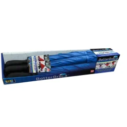 BetterBrella As Seen On TV Metal Frame Blue Umbrella 31.5 H in. with Ergonomic Handle