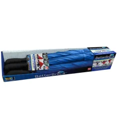 BetterBrella As Seen On TV Metal Frame Blue Umbrella 31.5 H in. with Ergonomic Handle